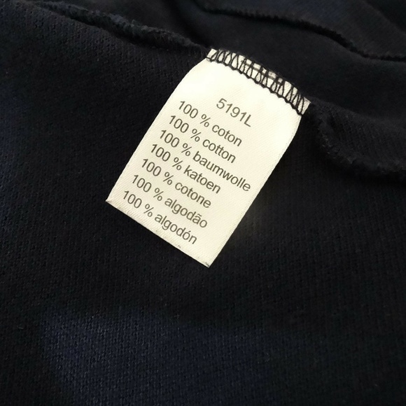 Lacoste 100% Cotton Polo Shirt CasualTee Navy Blue - Picture 5 of 5